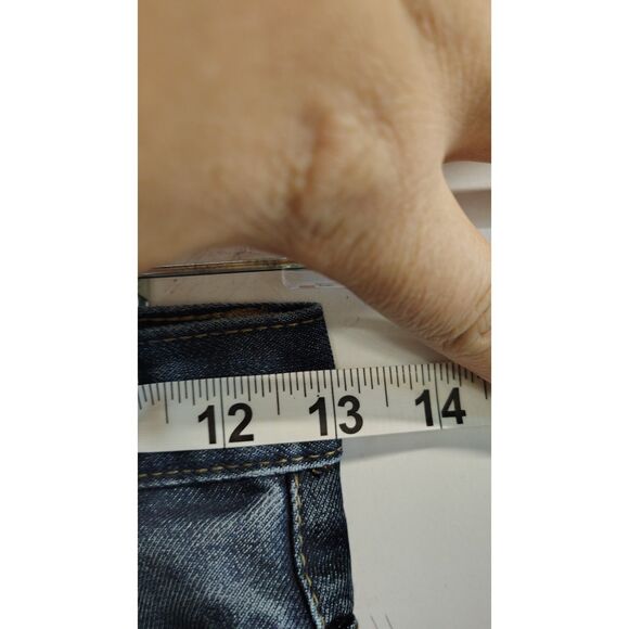 Paper Denim & Cloth Women's Size 10 Dark Wash Denim Jean Shorts - Picture 4 of 6